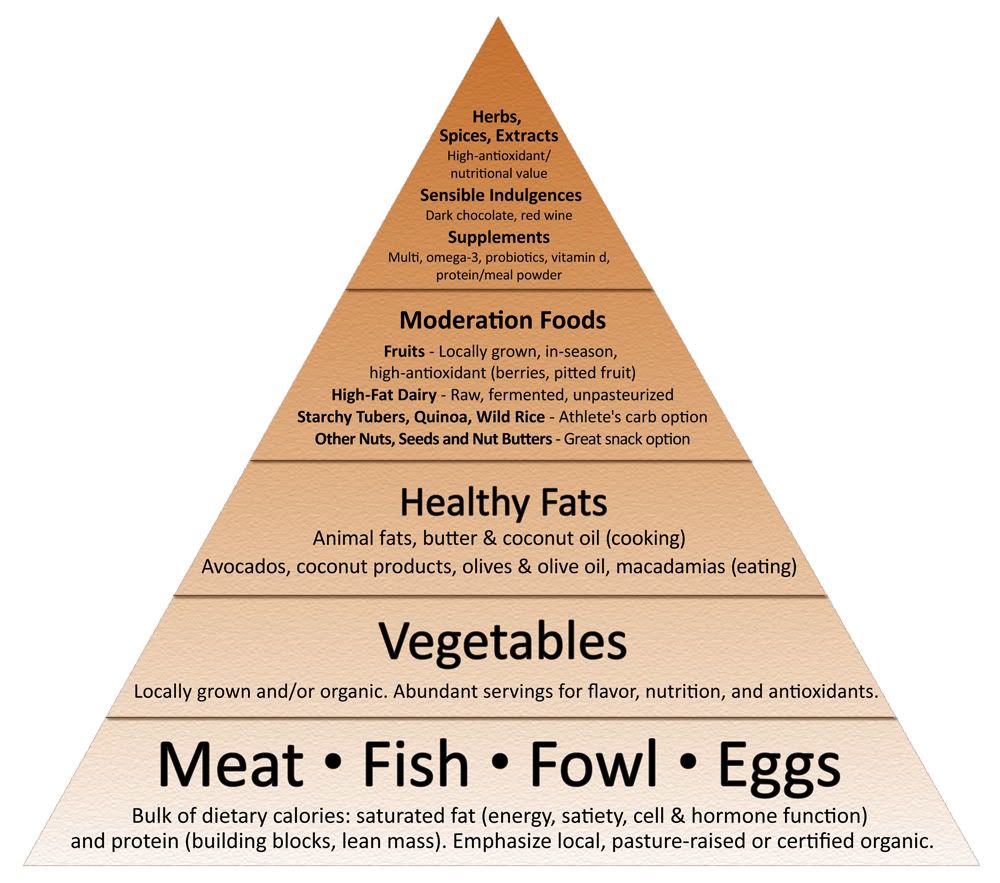 Categories Of Food Pyramid