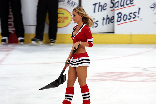 Chicago Blackhawks Ice Girls Costume