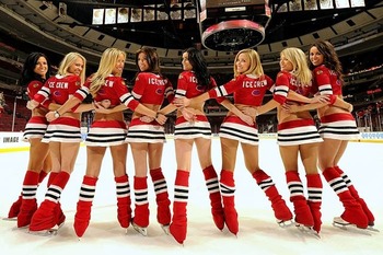 Chicago Blackhawks Ice Girls Tryouts