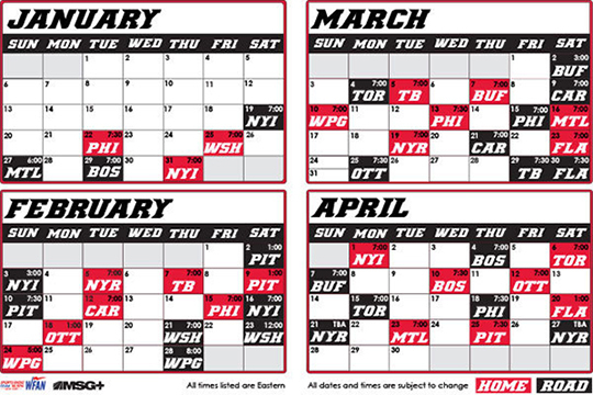 Chicago Blackhawks Schedule Pdf