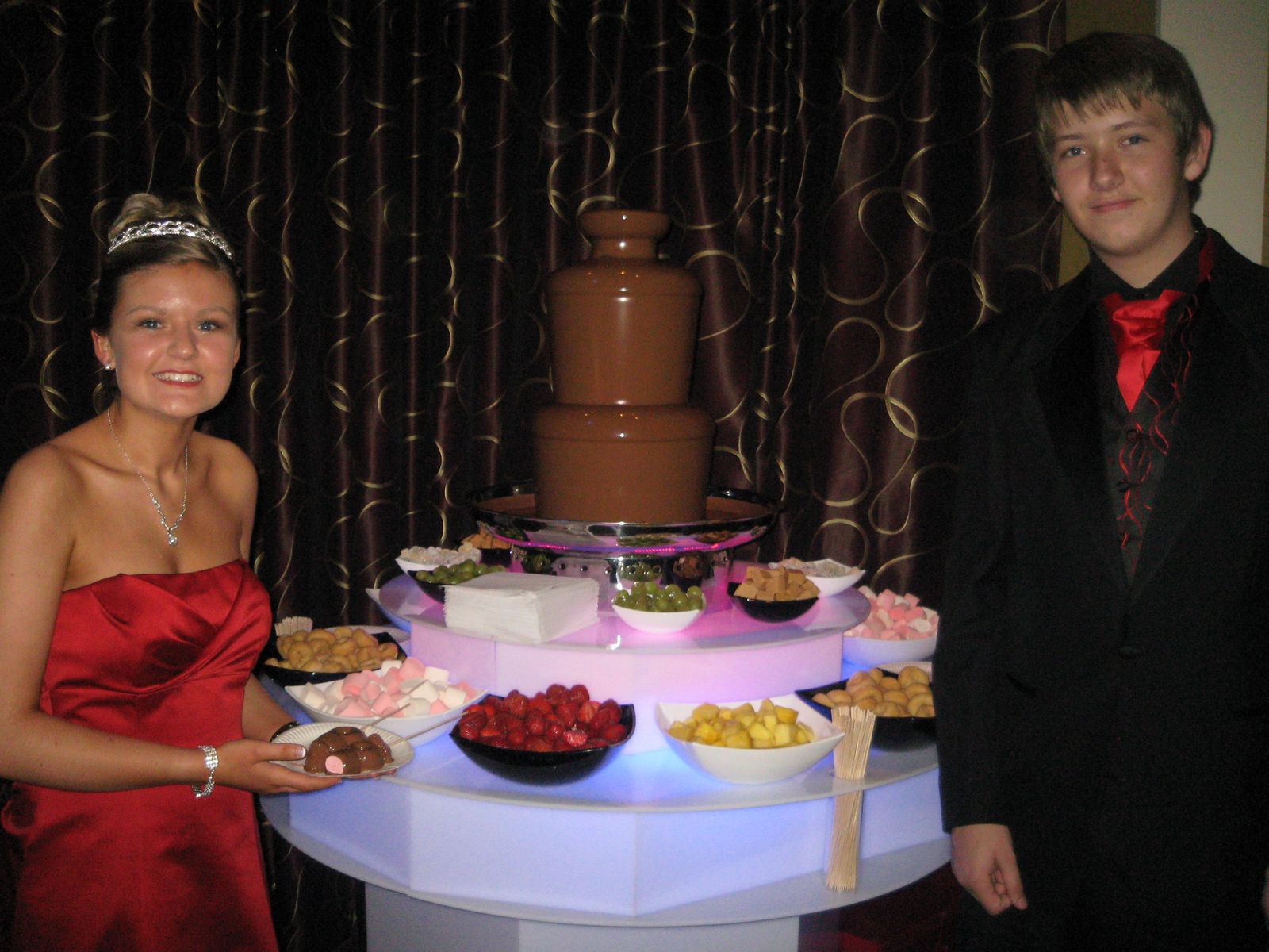 Chocolate Fountain Wedding Ideas