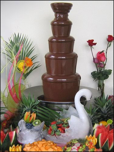 Chocolate Fountain Wedding Ideas