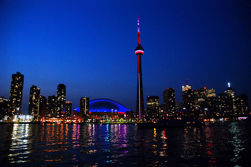 Cn Tower At Night