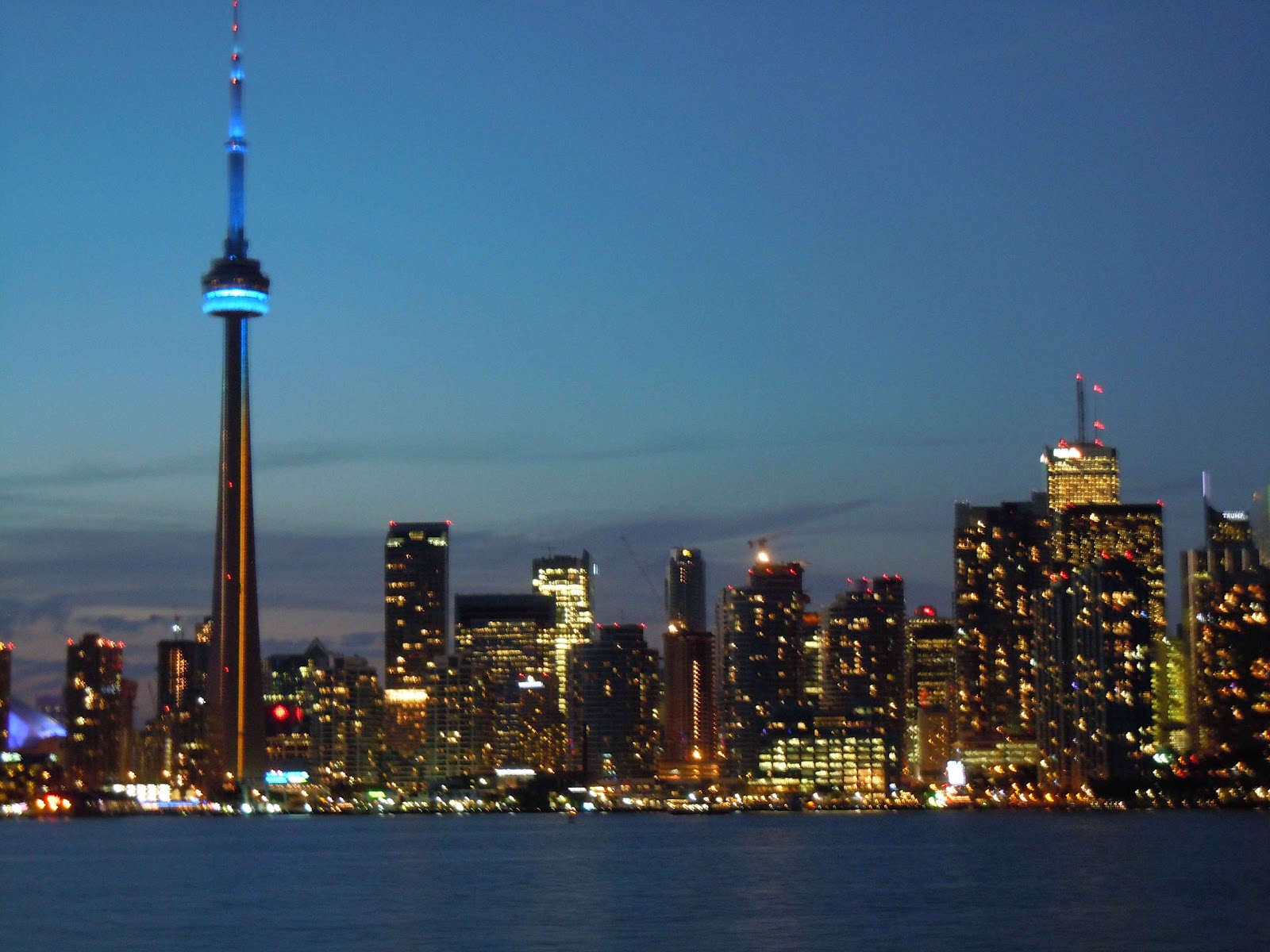 Cn Tower At Night