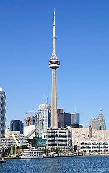 Cn Tower At Night