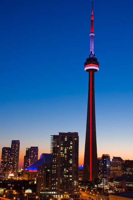 Cn Tower At Night