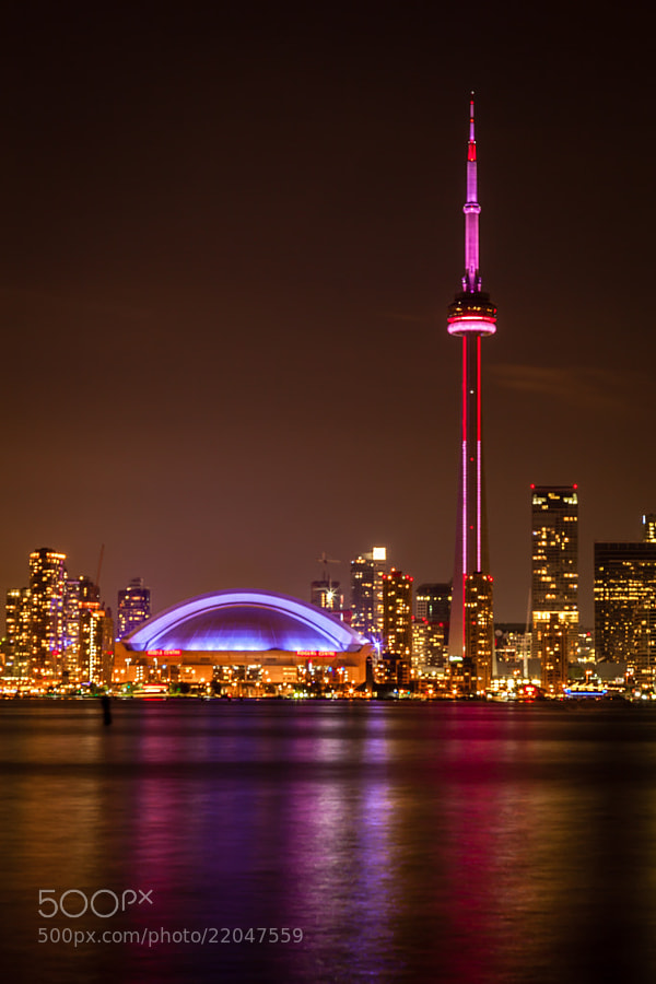 Cn Tower At Night