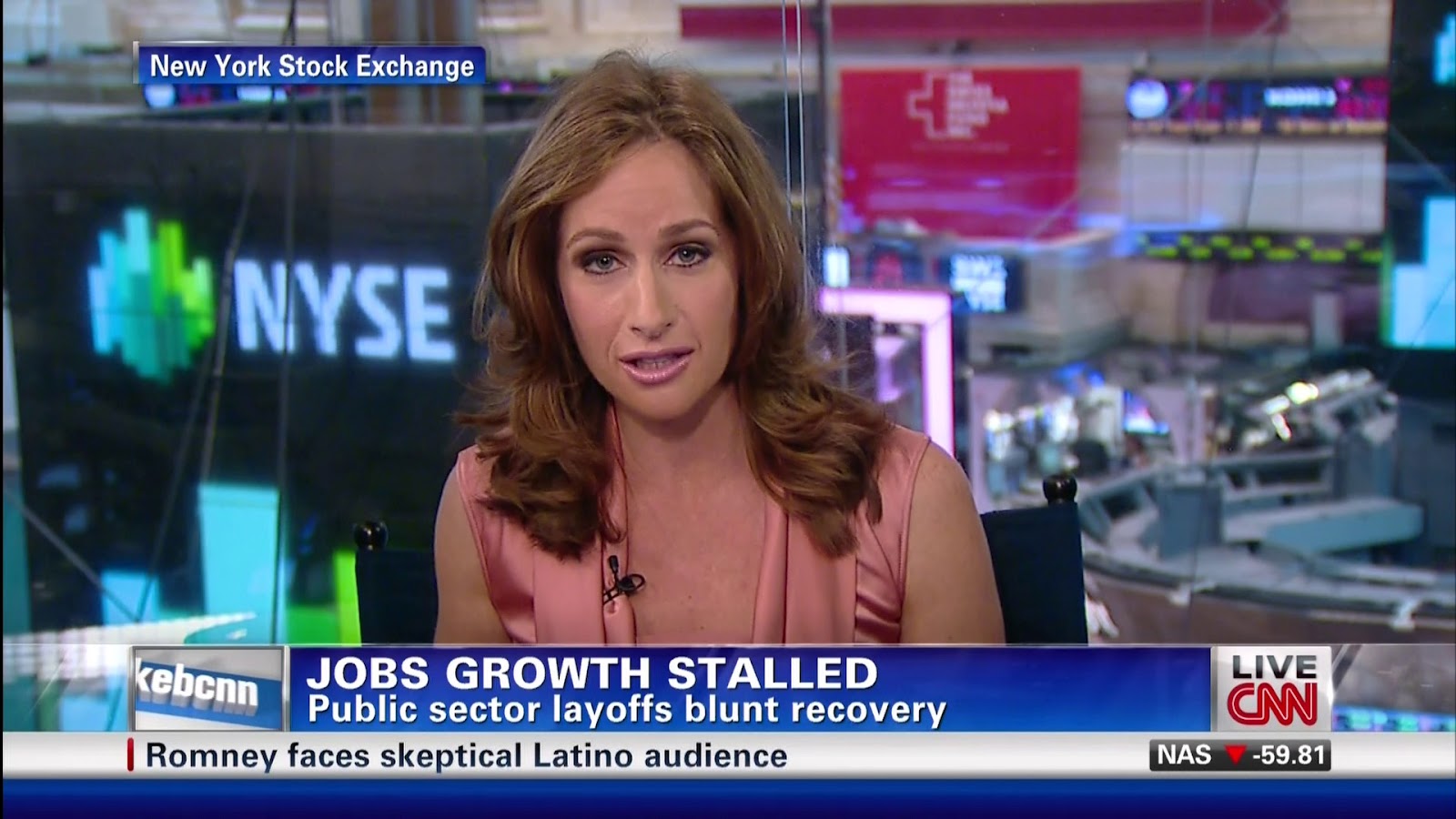 Cnn Newsroom Anchor Woman