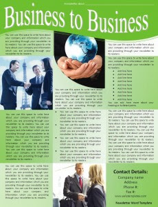 College Newsletter Format