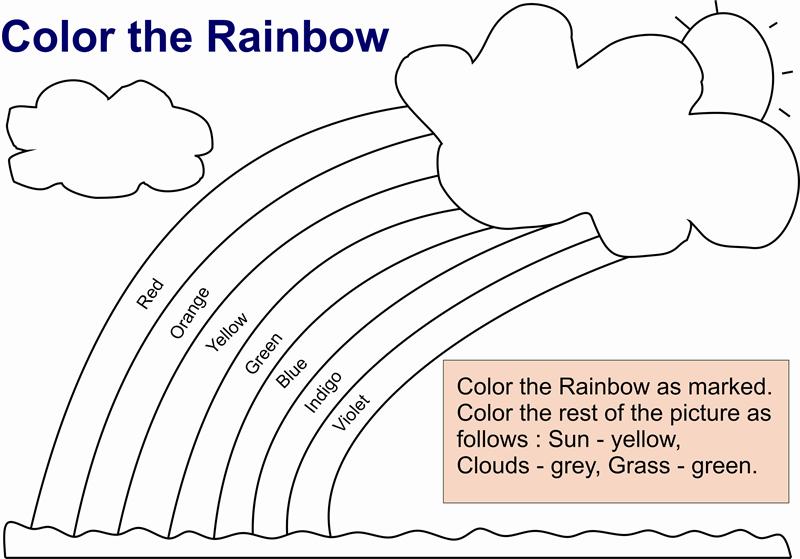 Colors Of The Rainbow Lyrics For Kids