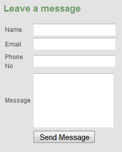 Contact Us Form Html Php