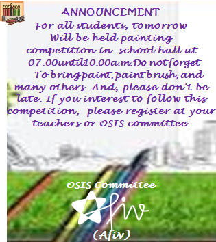 Contoh Announcement Text Bahasa Inggris