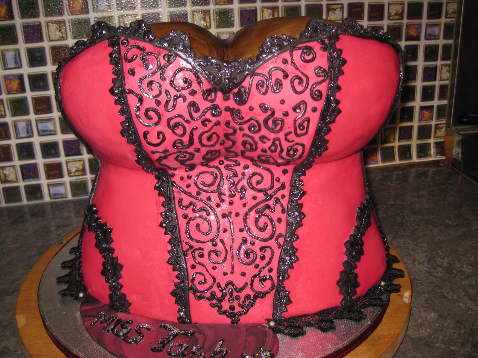 Corset Cake Decorations
