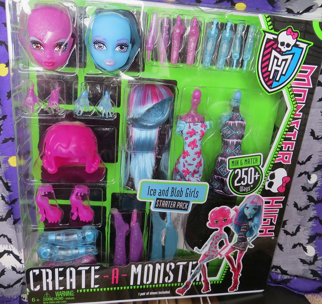 Create A Monster Ice And Blob Girl