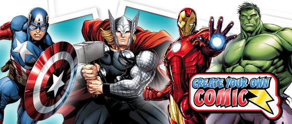 Create Your Own Superhero Online