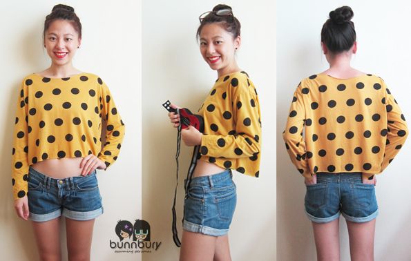 Crop Top Blogshop Singapore