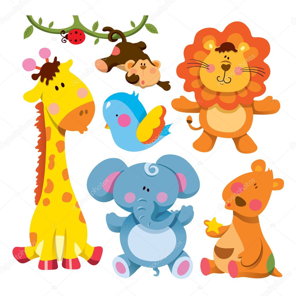 Cute Animals Cartoon Pictures
