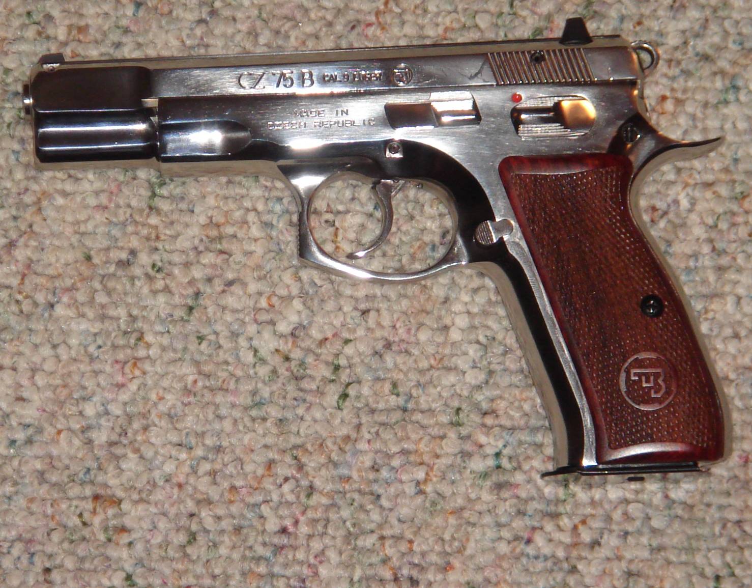 Cz 75b Stainless Handgun