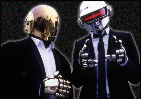 Daft Punk Without Helmets