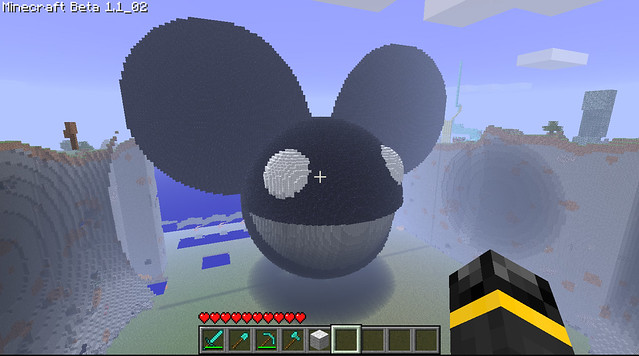 Deadmau5 Head Minecraft Map