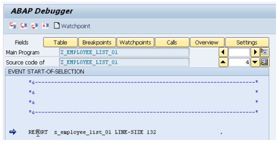 Debugging Techniques In Sap Abap