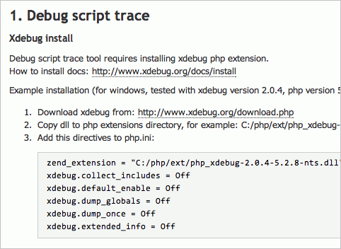 Debugging Tools