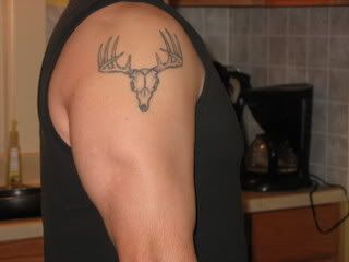 Deer Skull Tattoo Pics