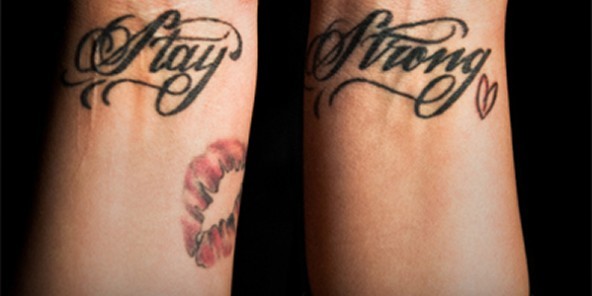 Demi Lovato Tattoo Stay Strong