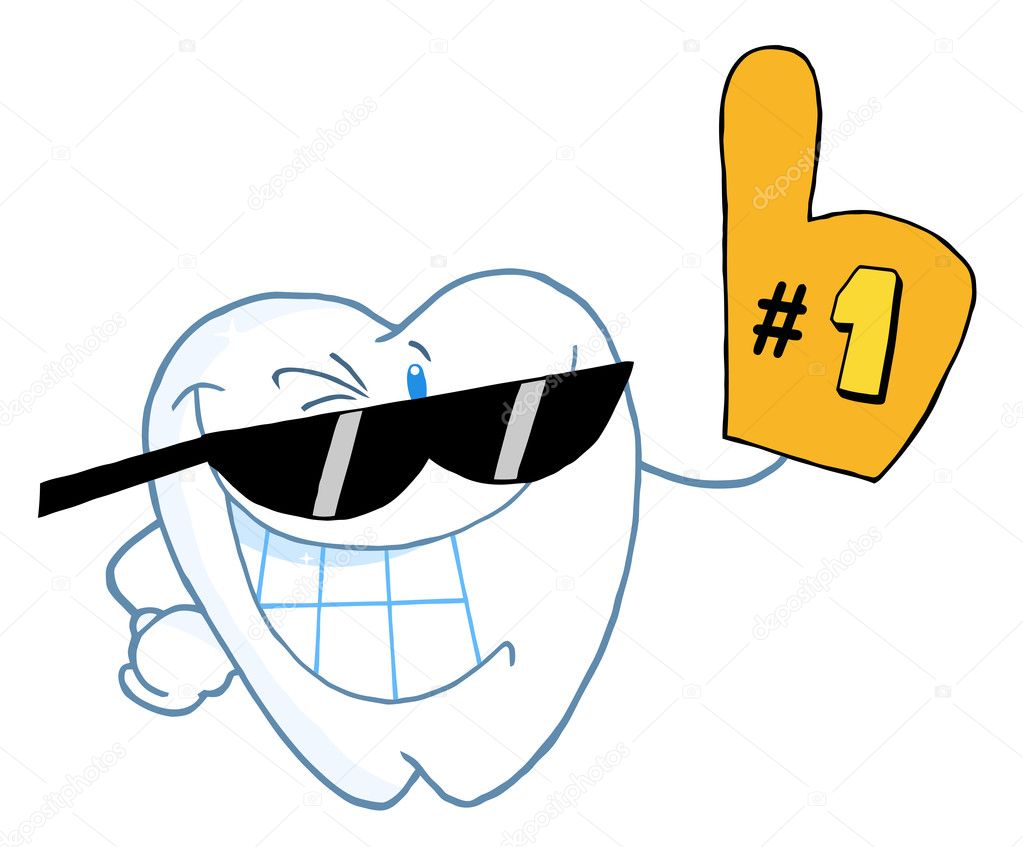 Dentist Tools Cartoon