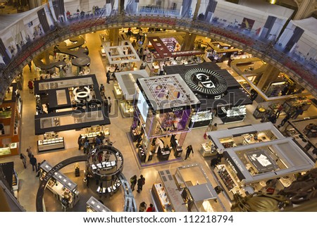 Department Stores In Paris France