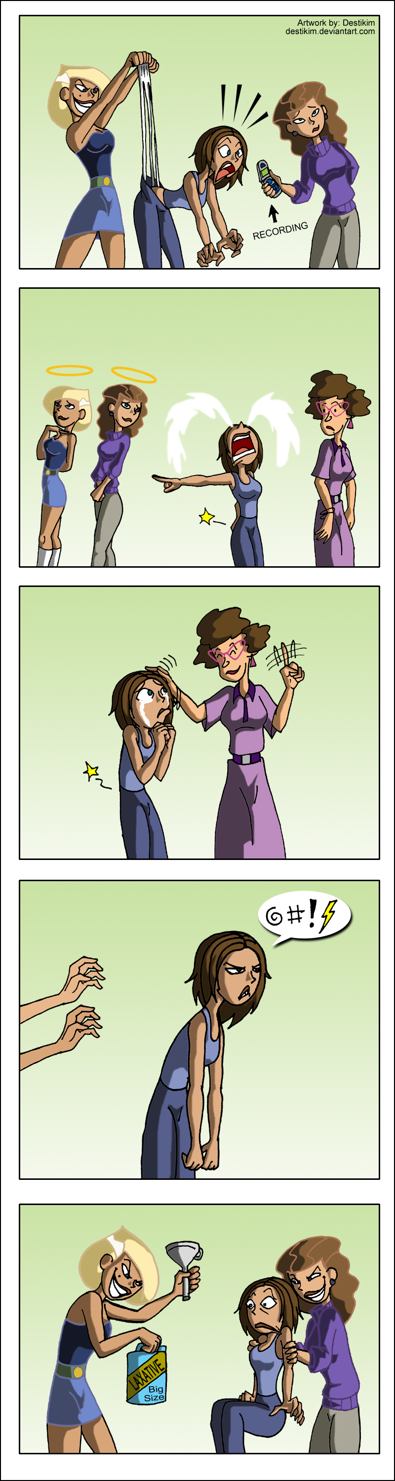 Deviantart Girl Wedgie