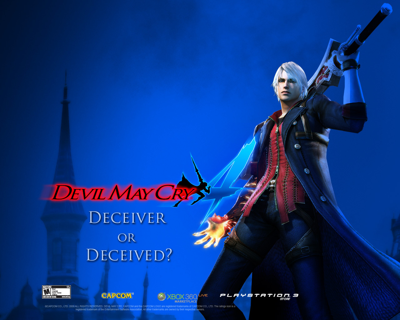 Devil May Cry 4 Wallpaper Dante Vs Nero