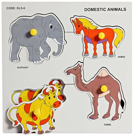 Domestic Animals Pictures With Names For Kids