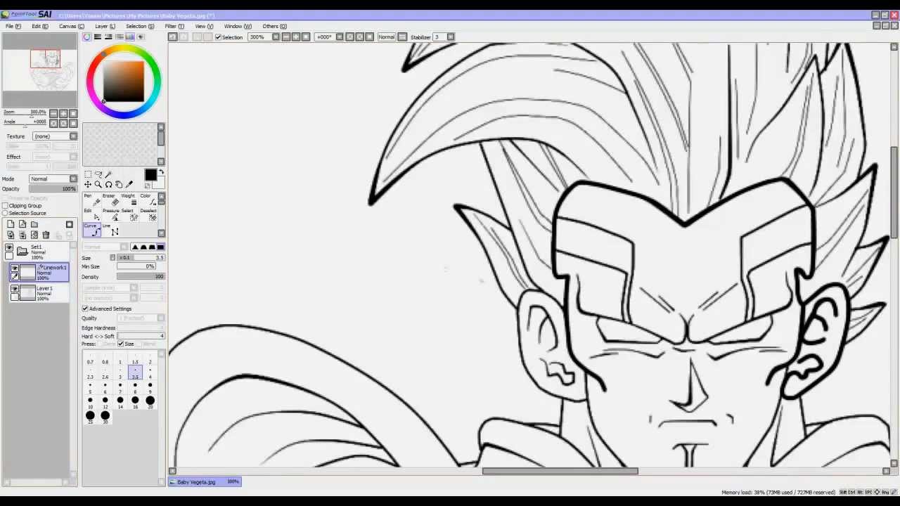 Dragon Ball Gt Baby Drawings