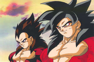 Dragon Ball Gt Goku And Vegeta Super Saiyan 4