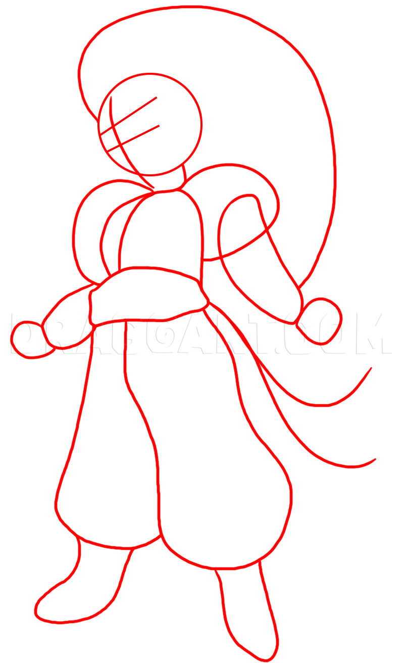 Dragon Ball Z Characters Drawings Goten