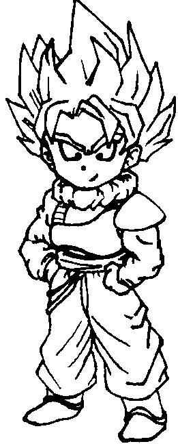 Dragon Ball Z Characters Drawings Goten
