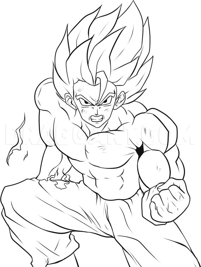 Dragon Ball Z Characters Goku Drawing