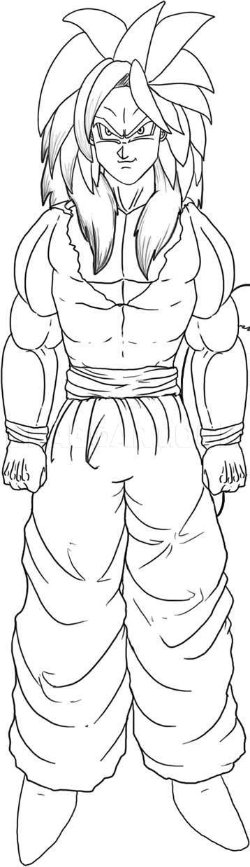 Dragon Ball Z Goku Drawings