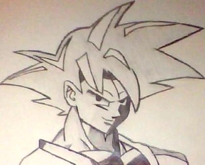 Dragon Ball Z Goku Drawings Step By Step