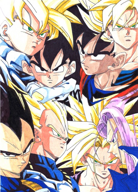 Dragon Ball Z Goku Super Saiyan 10000000