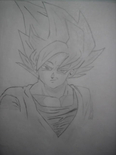 Dragon Ball Z Goku Super Saiyan 5 Drawings