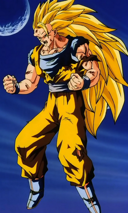 Dragon Ball Z Goku Super Saiyan 5 Transformation