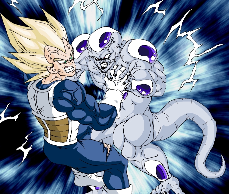 Dragon Ball Z Kai Goku Super Saiyan Vs Frieza