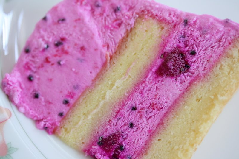 Dragon Fruit Recipes Cake