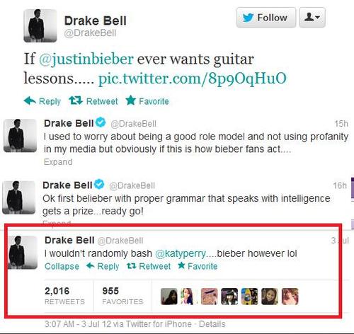 Drake Bell Justin Bieber