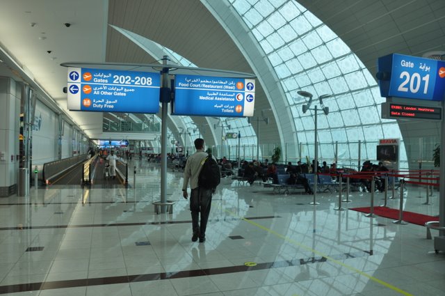 Dubai Airport Shopping Gold