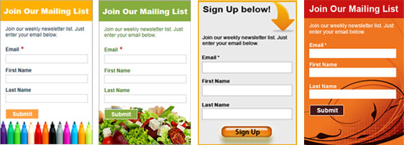 Email Signup Form Template