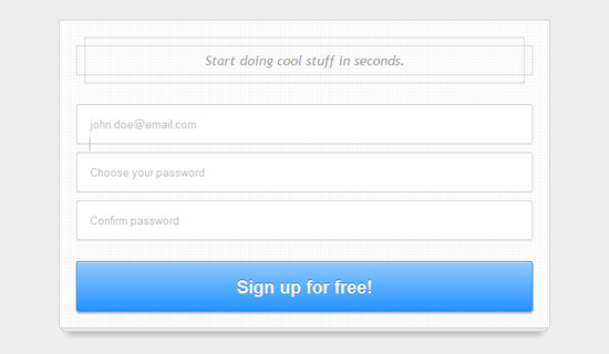 Email Signup Form Template