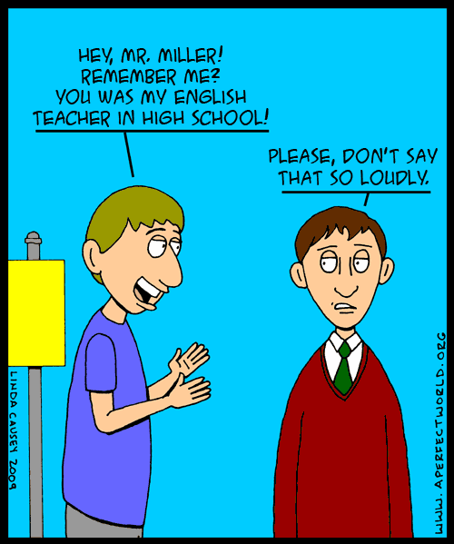 English Teachers Cartoon